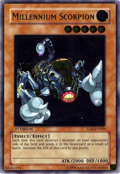 Millennium Scorpion [TLM-EN009] Ultimate Rare (ONLINE ORDER ONLY)