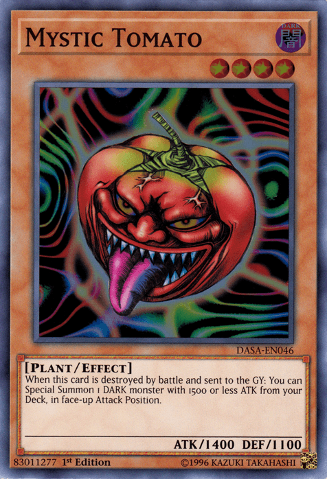 Mystic Tomato [DASA-EN046] Super Rare (ONLINE ORDER ONLY)