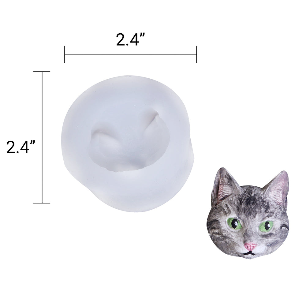 TP009 Pet Head Silicone Mold (ONLINE ORDER ONLY)