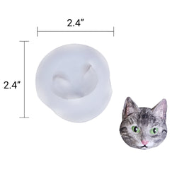 TP009 Pet Head Silicone Mold (ONLINE ORDER ONLY)