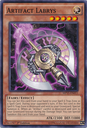 Artifact Labrys [MP15-EN011] Common (ONLINE ORDER ONLY)