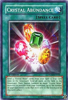Crystal Abundance [FOTB-EN035] Common (ONLINE ORDER ONLY)