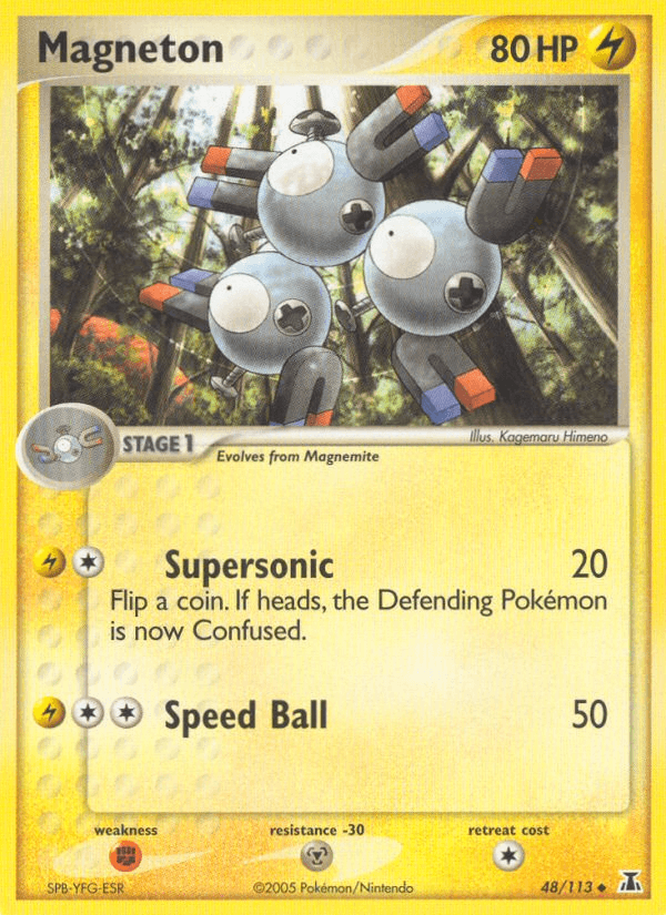 Magneton (48/113) [EX: Delta Species] (Online Only)
