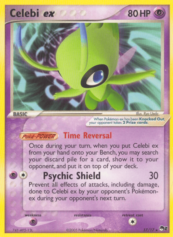 Celebi ex (17/17) [POP Series 2] (Online Only)