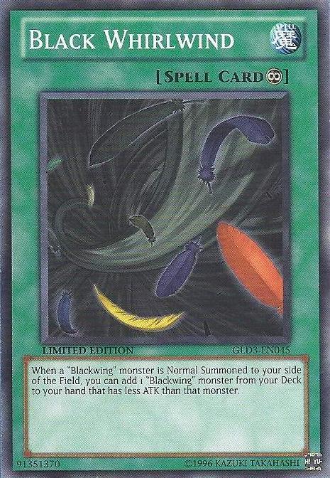 Black Whirlwind [GLD3-EN045] Common (ONLINE ORDER ONLY)