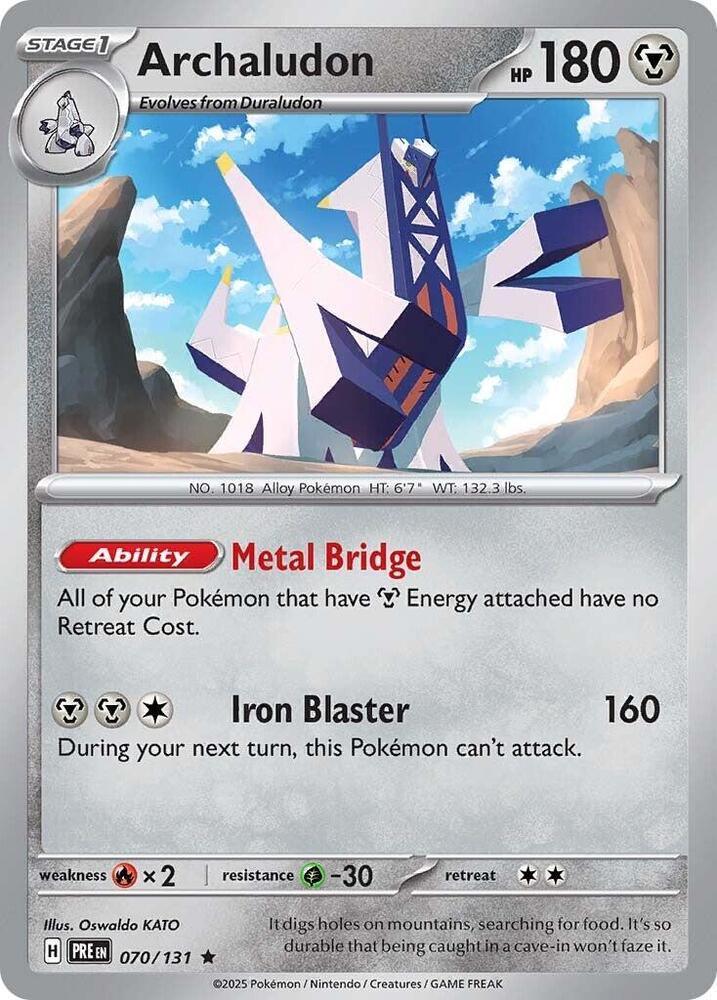 Archaludon (070/131) [Scarlet & Violet: Prismatic Evolutions] (Online Only)