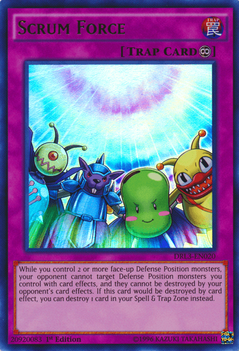 Scrum Force [DRL3-EN020] Ultra Rare (ONLINE ORDER ONLY)