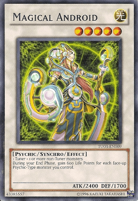 Magical Android [TU03-EN009] Rare (ONLINE ORDER ONLY)