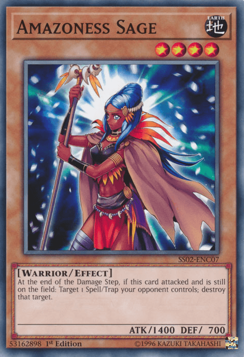 Amazoness Sage [SS02-ENC07] Common (ONLINE ORDER ONLY)
