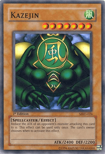 Kazejin [MRD-026] Super Rare (ONLINE ORDER ONLY)