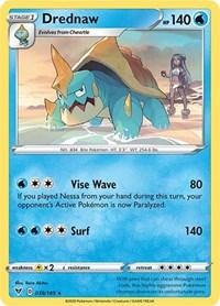 Drednaw (039/185) (Cracked Ice Holo) (Theme Deck Exclusive) [Sword & Shield: Vivid Voltage] (Online Only)