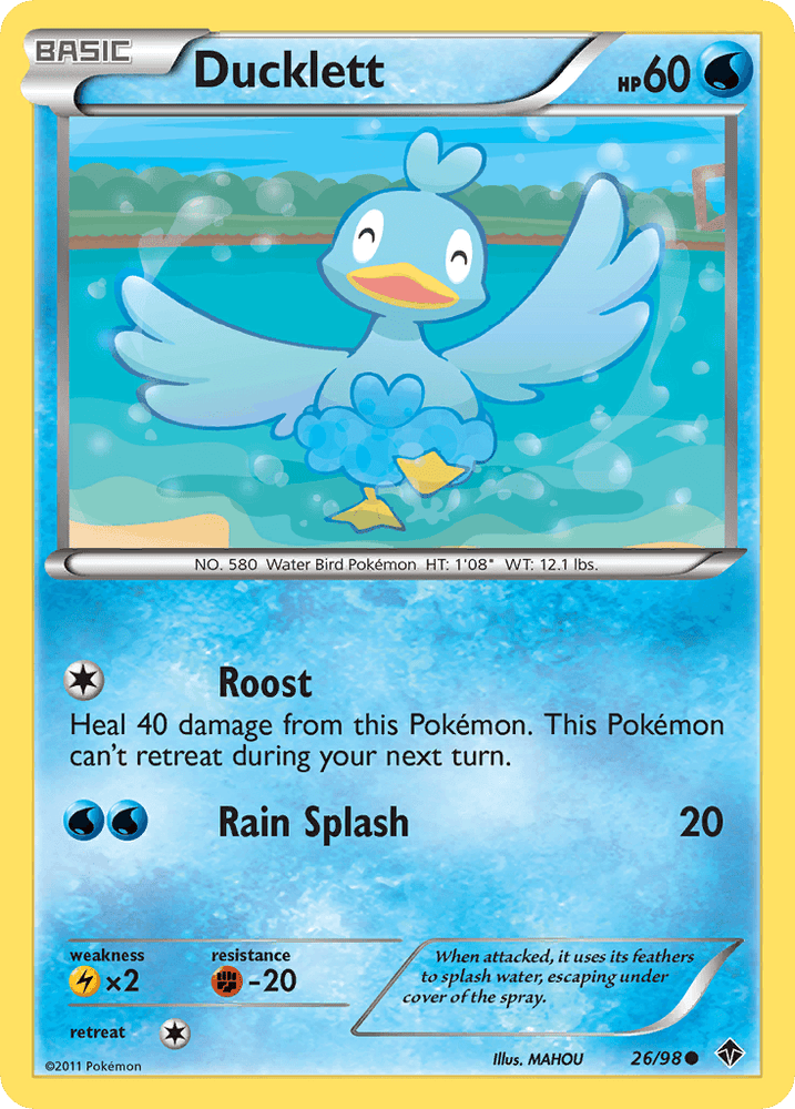 Ducklett (26/98) [Black & White: Emerging Powers] (Online Only)