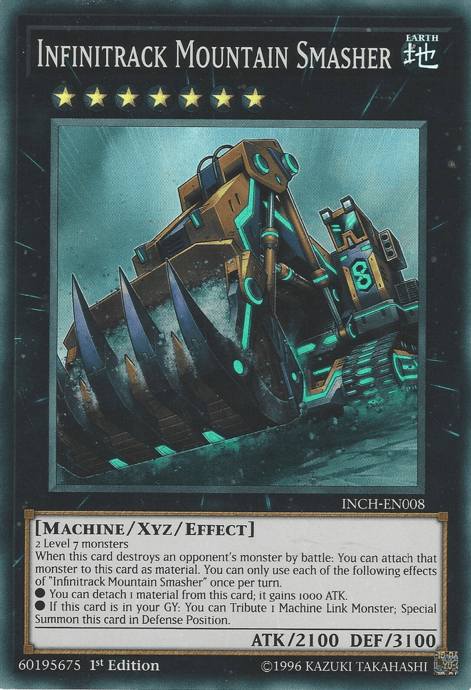 Infinitrack Mountain Smasher [INCH-EN008] Super Rare (ONLINE ORDER ONLY)