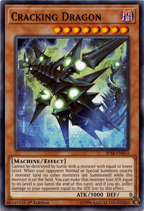 Cracking Dragon [SP18-EN014] Common (ONLINE ORDER ONLY)
