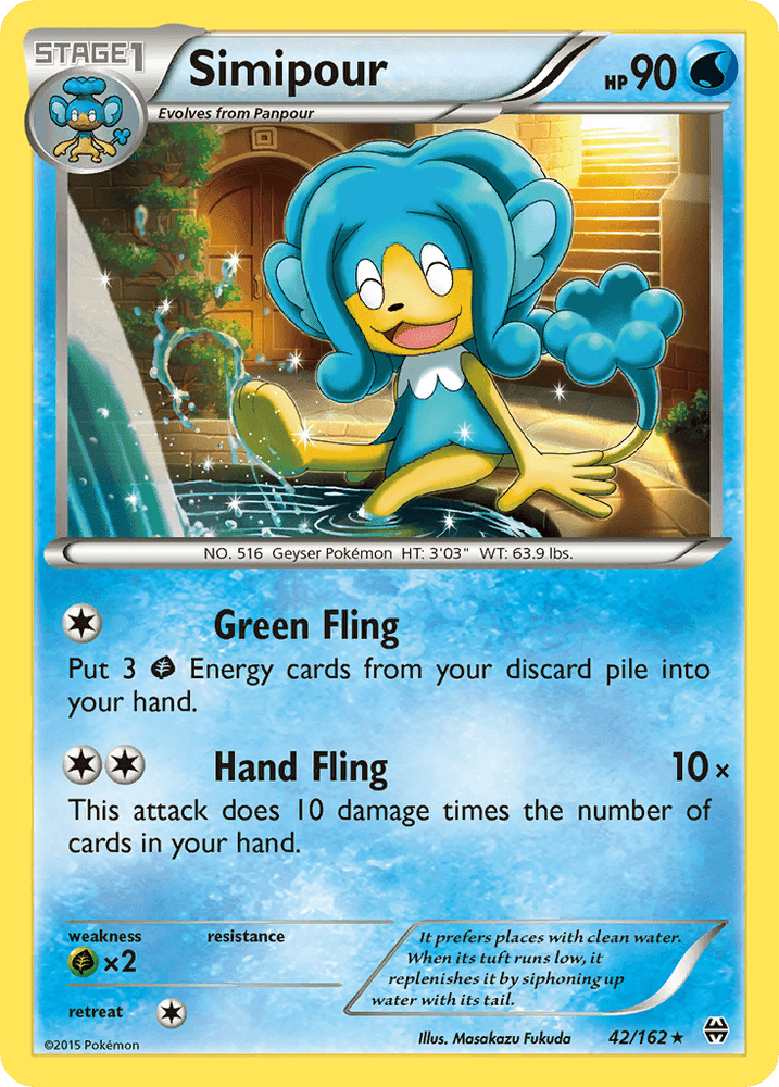 Simipour (42/162) [XY: BREAKthrough] (Online Only)