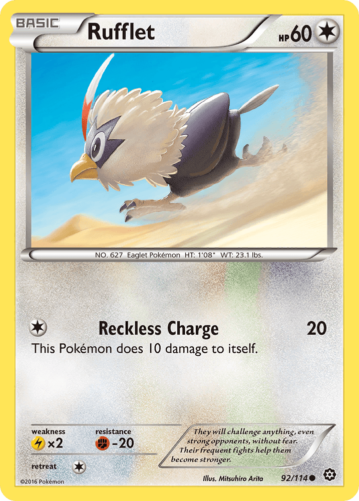 Rufflet (92/114) [XY: Steam Siege] (Online Only)