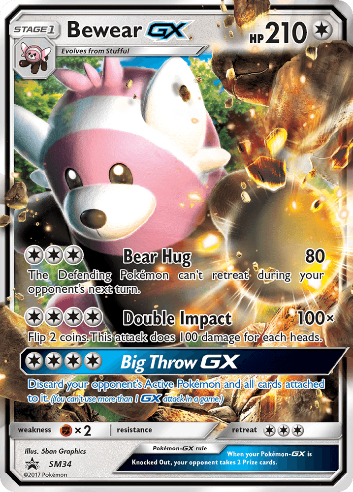 Bewear GX (SM34) [Sun & Moon: Black Star Promos] (Online Only)