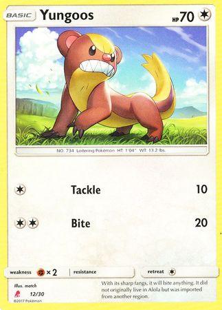 Yungoos (12/30) [Sun & Moon: Trainer Kit - Lycanroc] (Online Only)