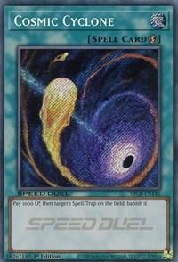 Cosmic Cyclone (Secret) [SBCB-EN142] Secret Rare (ONLINE ORDER ONLY)