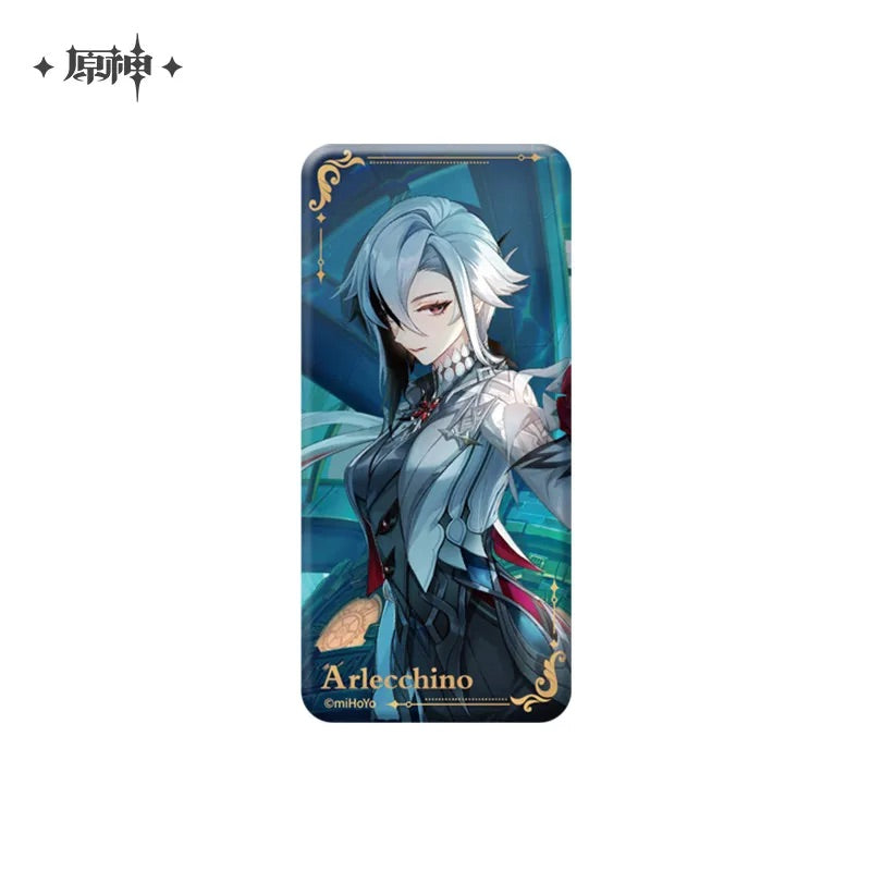 Genshin Impact Theme Series Character Square Badge (ONLINE ORDER ONLY)