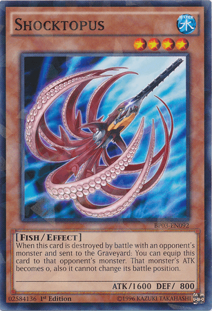 Shocktopus [BP03-EN092] Shatterfoil Rare (ONLINE ORDER ONLY)