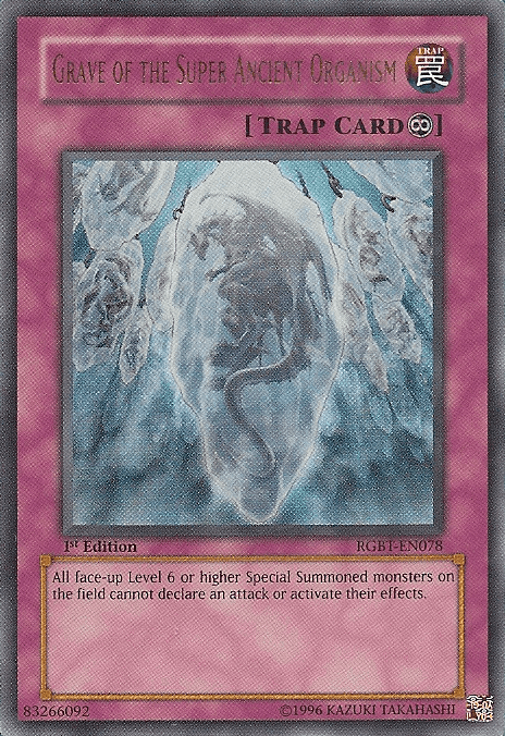 Grave of the Super Ancient Organism [RGBT-EN078] Ultra Rare (ONLINE ORDER ONLY)