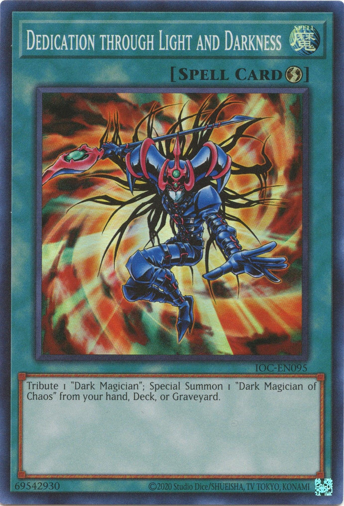 Dedication Through Light and Darkness (25th Anniversary) [IOC-EN095] Super Rare (ONLINE ORDER ONLY)