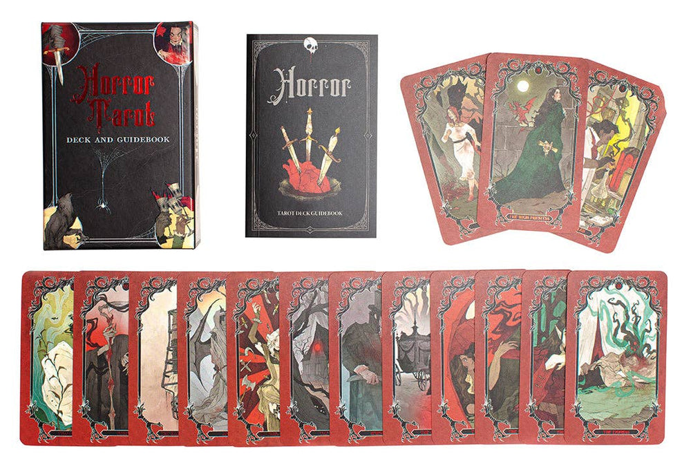 Horror Tarot Deck and Guidebook (ONLINE ORDER ONLY)