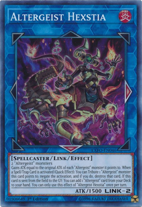 Altergeist Hexstia [EXFO-EN046] Super Rare (ONLINE ORDER ONLY)