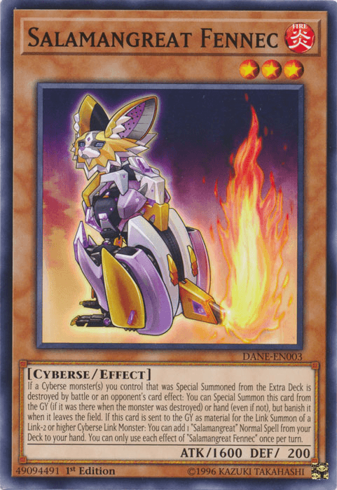 Salamangreat Fennec [DANE-EN003] Common (ONLINE ORDER ONLY)