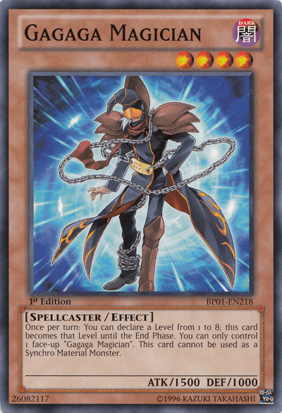 Gagaga Magician [BP01-EN218] Common (ONLINE ORDER ONLY)