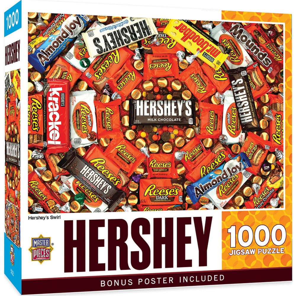 Hershey's Swirl - 1000 Piece Jigsaw Puzzle (ONLINE ORDER ONLY)