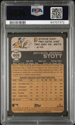 2022 TOPPS HERITAGE BRYSON STOTT  #605 - PSA 10 ROOKIE CARD (Online Order Only)