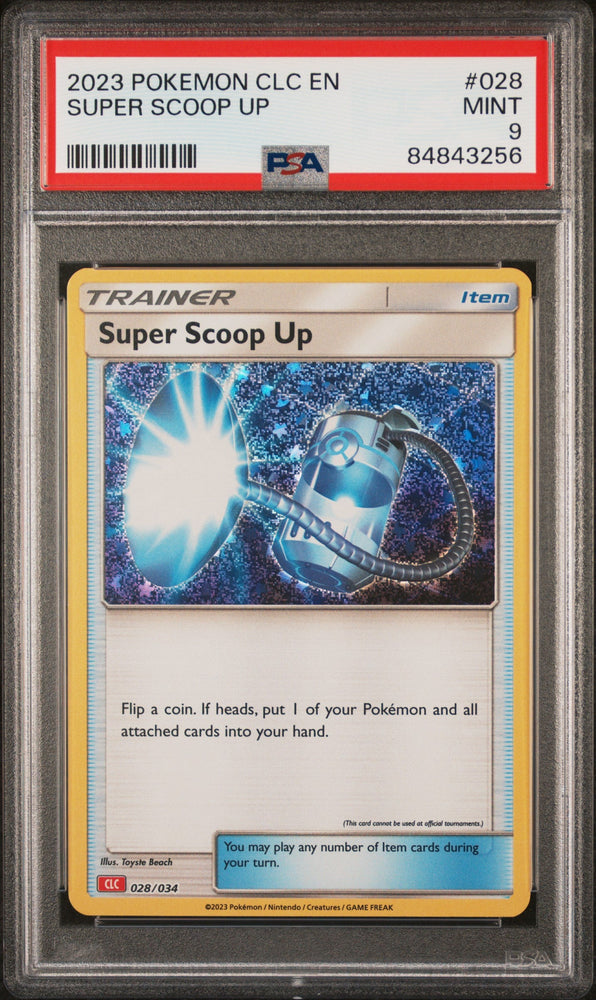 2023 POKEMON CHARIZARD & HO-OH ex DECK SUPER SCOOP UP #28 PSA 9 (Online Order Only)