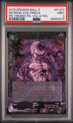 2018 DRAGON BALL SUPER INCRSNG. EVIL FRIEZA #P-037 - PSA 9 (Online Order Only)