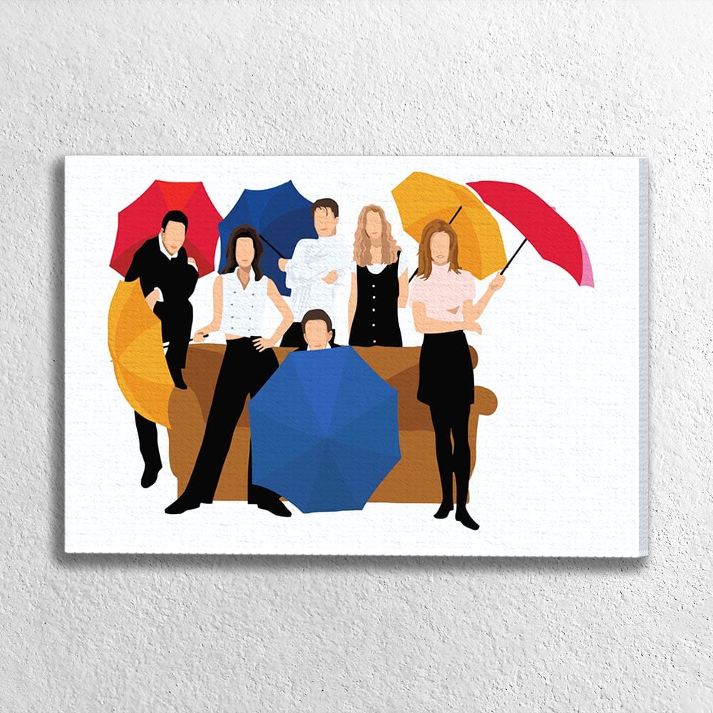 Friends - Paint By Numbers Kit (ONLINE ORDER ONLY)