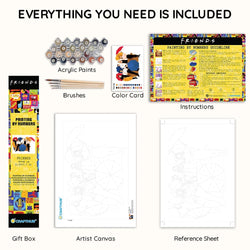 Friends - Paint By Numbers Kit (ONLINE ORDER ONLY)