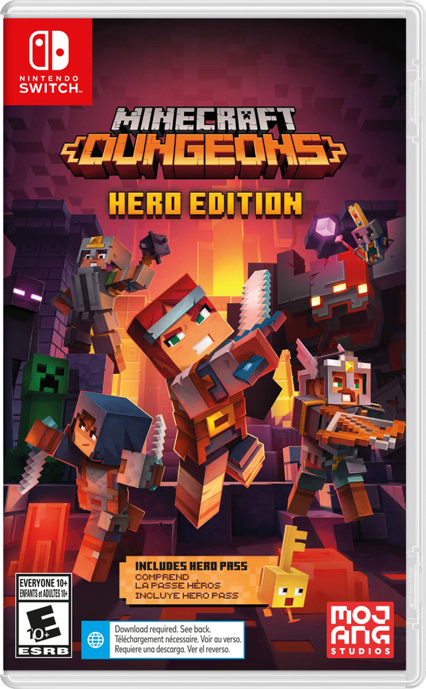 Minecraft Dungeons Hero Edition (Nintendo Switch) (ONLINE ORDER ONLY)