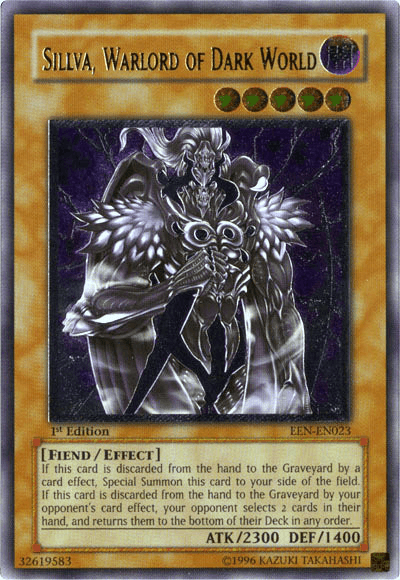 Sillva, Warlord of Dark World [EEN-EN023] Ultimate Rare (ONLINE ORDER ONLY)