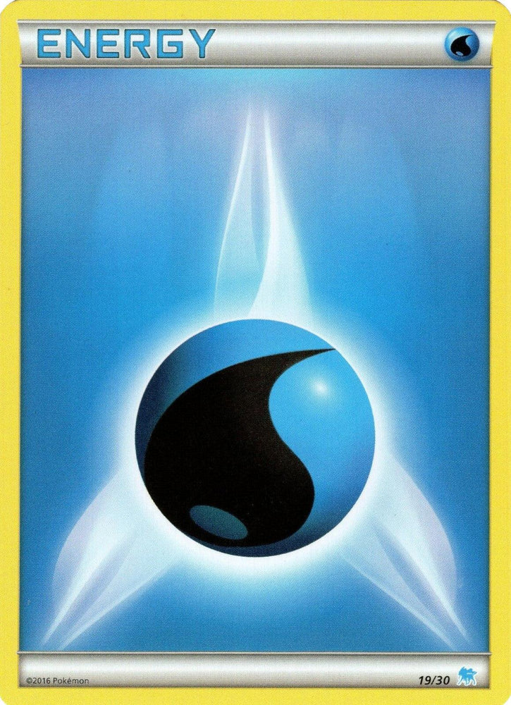 Water Energy (19/30) [XY: Trainer Kit 3 - Suicune] (Online Only)