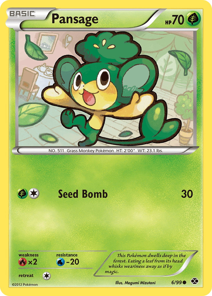 Pansage (6/99) [Black & White: Next Destinies] (Online Only)