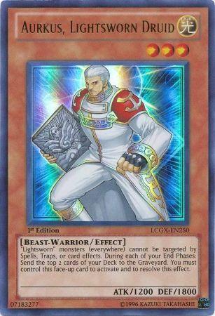 Aurkus, Lightsworn Druid [LCGX-EN250] Ultra Rare (ONLINE ORDER ONLY)