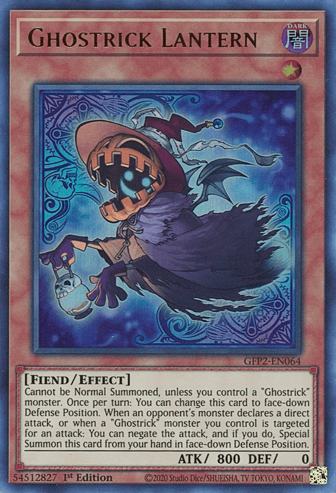 Ghostrick Lantern [GFP2-EN064] Ultra Rare (ONLINE ORDER ONLY)