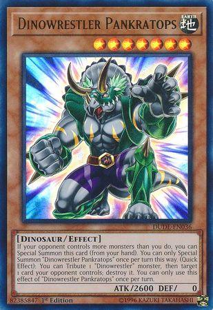 Dinowrestler Pankratops [DUDE-EN036] Ultra Rare (ONLINE ORDER ONLY)