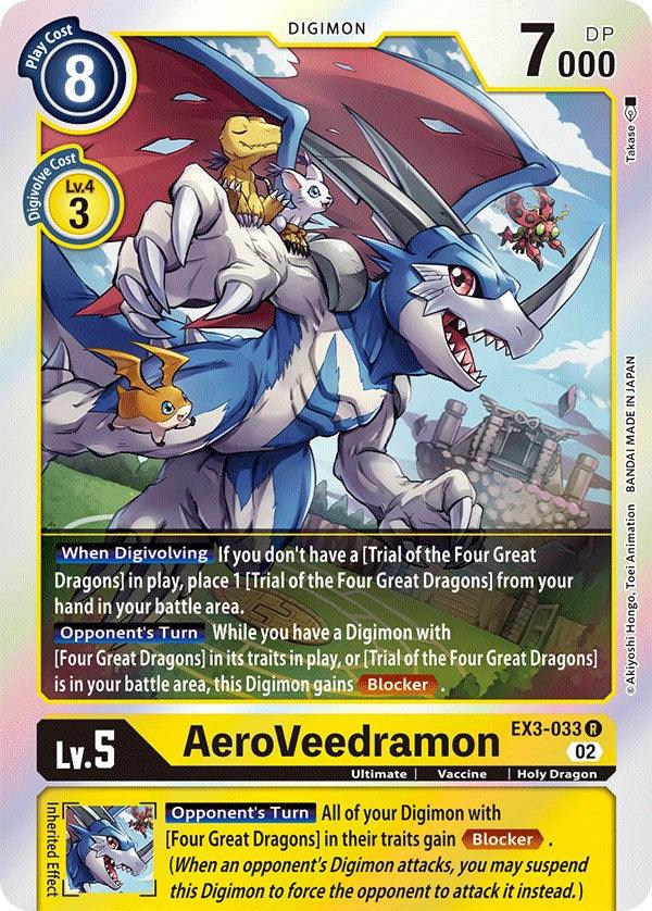 AeroVeedramon [EX3-033] [Draconic Roar] (ONLINE ORDER ONLY)