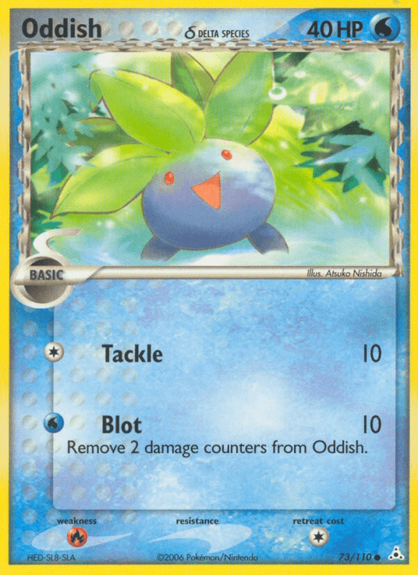 Oddish (73/110) (Delta Species) [EX: Holon Phantoms] (Online Only)