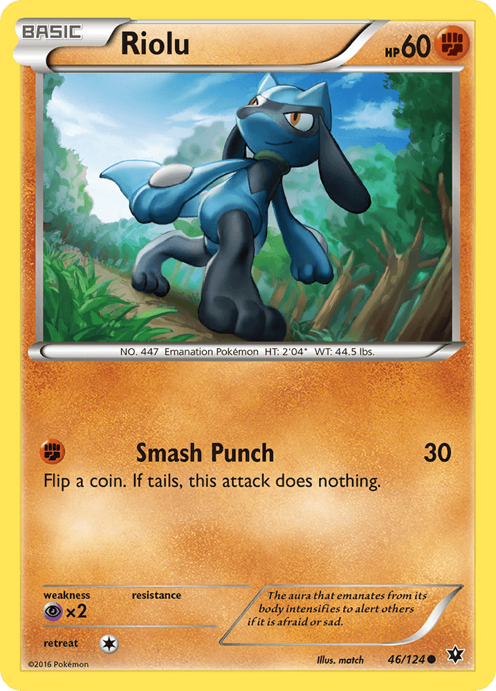 Riolu (46/124) [XY: Fates Collide] (Online Only)
