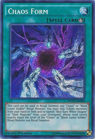 Chaos Form [MVP1-ENS08] Secret Rare (ONLINE ORDER ONLY)