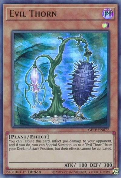 Evil Thorn [GFTP-EN077] Ultra Rare (ONLINE ORDER ONLY)