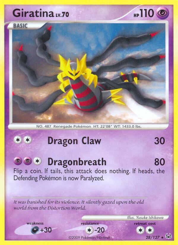 Giratina (28/127) (Theme Deck Exclusive) [Platinum: Base Set] (Online Only)